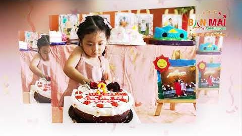CÁC BÉ TRƯỜNG MẦM nON bAN mAI QUẬN 7 tổ chức sinh nhật