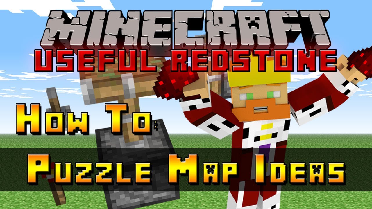 Useful Redstone - How To: Simple Puzzle Map Ideas! 