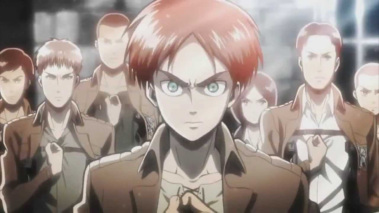 Shingeki no Kyojin Attack on Titan Opening OP Guren no Yumiya