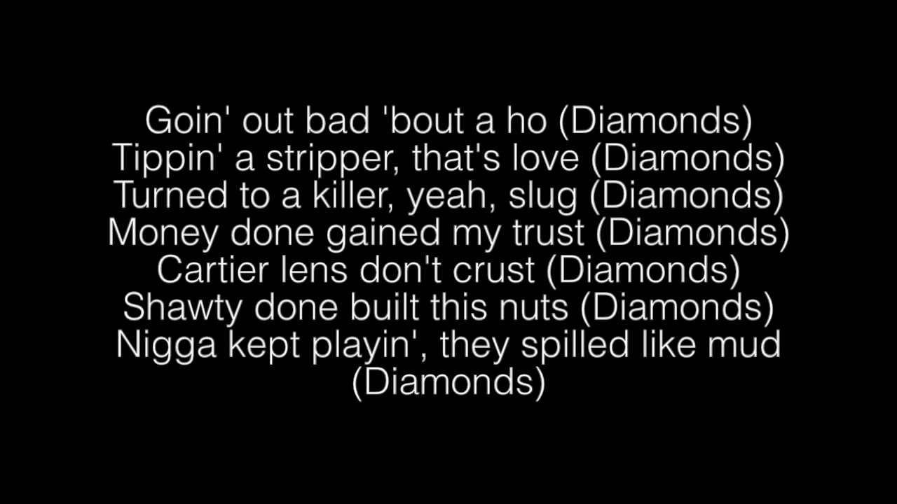 Young Thug- Diamonds Lyrics