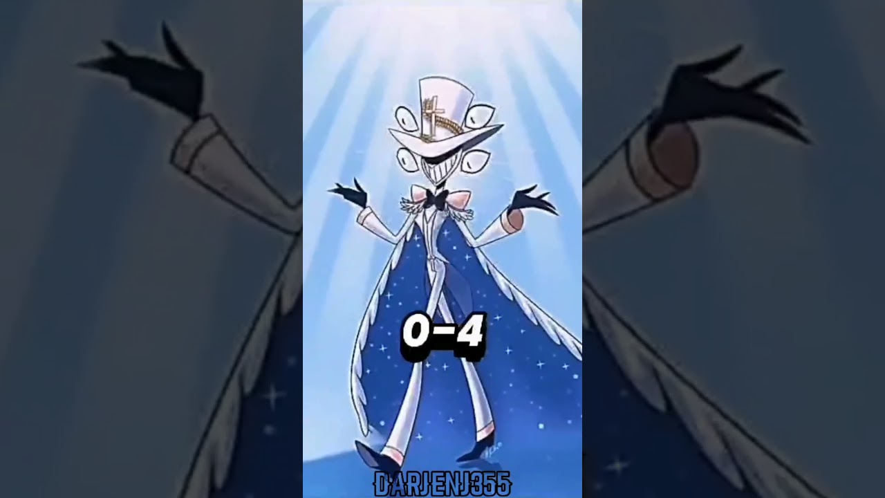 Black hat (Villainuos) VS Dios (Hazbin Hotel)