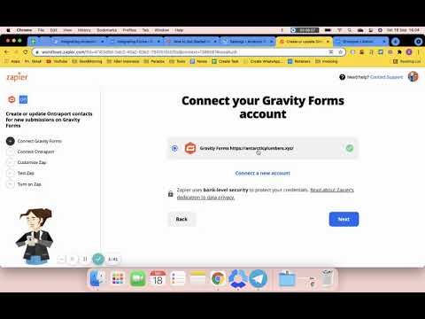 Ontraport Tutorial: Connecting Gravity Forms with Zapier
