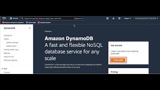 [DynamoDB AWS] Create and Query a NoSQL Table with Amazon DynamoDB