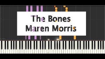 The Bones - Maren Morris (Piano Cover Tutorial)