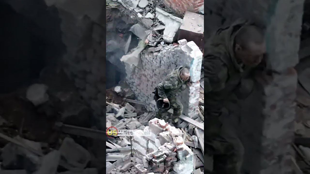 Russian Troops Panic After Ukrainian Drone Hits Bunker