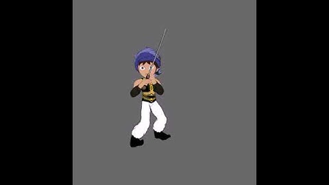 Testing mocap animations with a cel-shading renderer