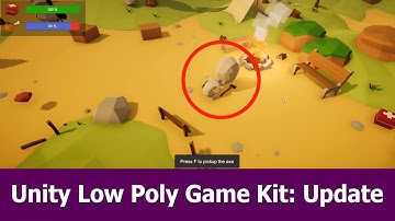 Free Low Poly Unity Game Asset - New Features