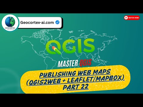 Publishing Web Maps QGIS2Web + LeafletMapbox