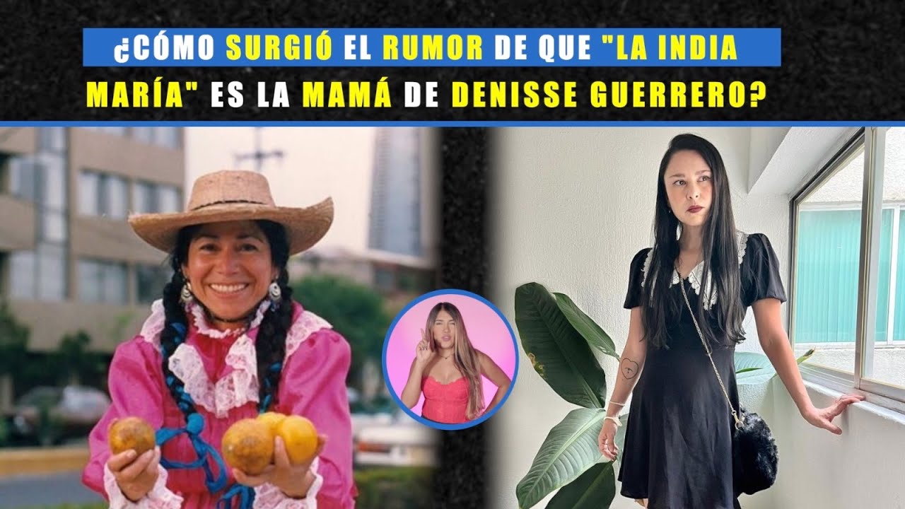 Previsualización de video para nota ¿Cómo surgió el rumor de que "La India María" es la mamá de Denisse Guerrero?