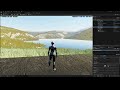 Unreal Engine 5.2 with Landscape Combinator Plugin: Lac de Saint-Guérin