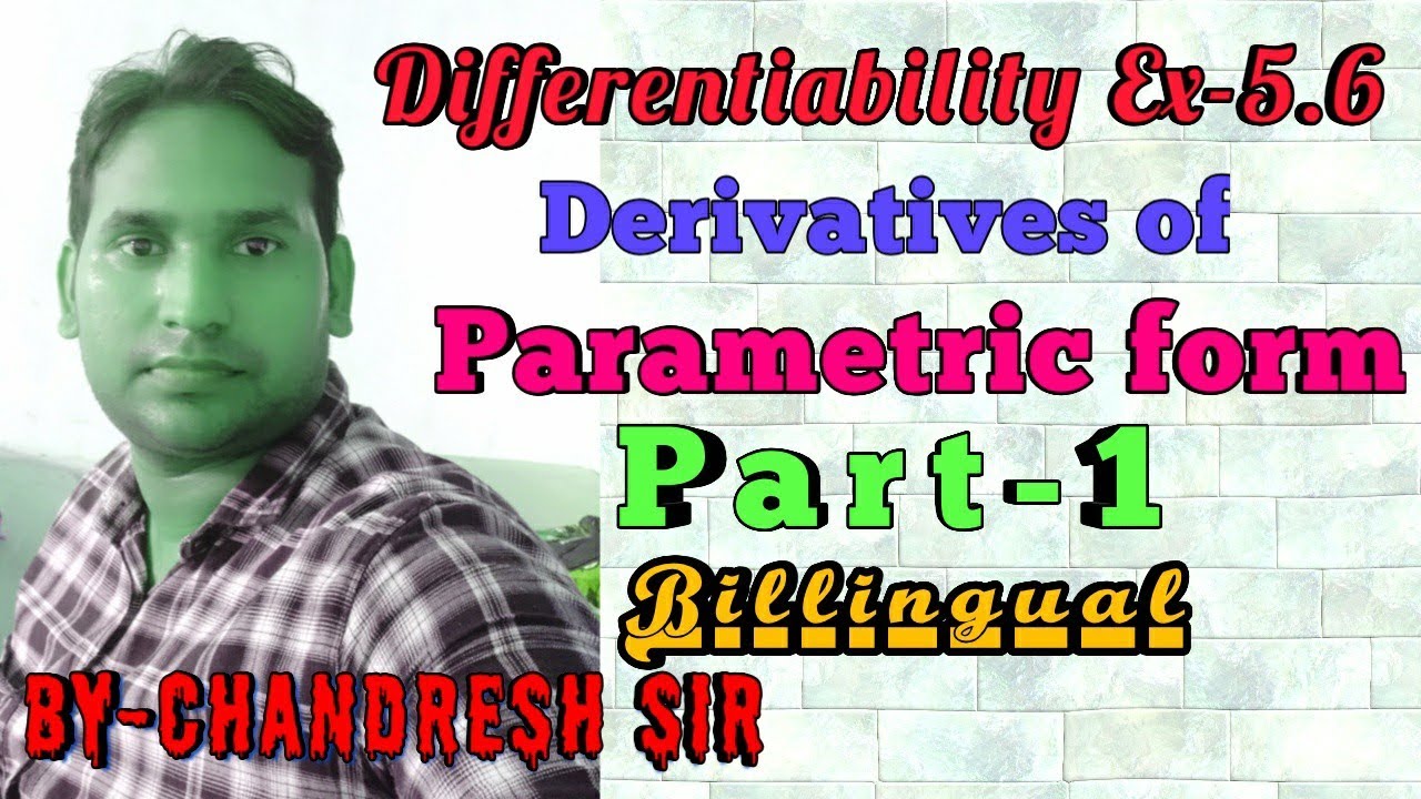 Continuity And Differentiability Ex 5 6 Part 1 NCERT Mathematics Class Continuity and differentiability ex 5 6 part 1 ncert mathematics class