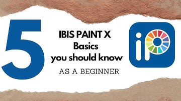 You may not know this, IBIS PAINT X  Basics tutorial for beginners,  Audio ON