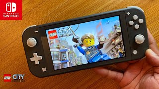 Lego City Undercover Nintendo Switch Lite Gameplay
