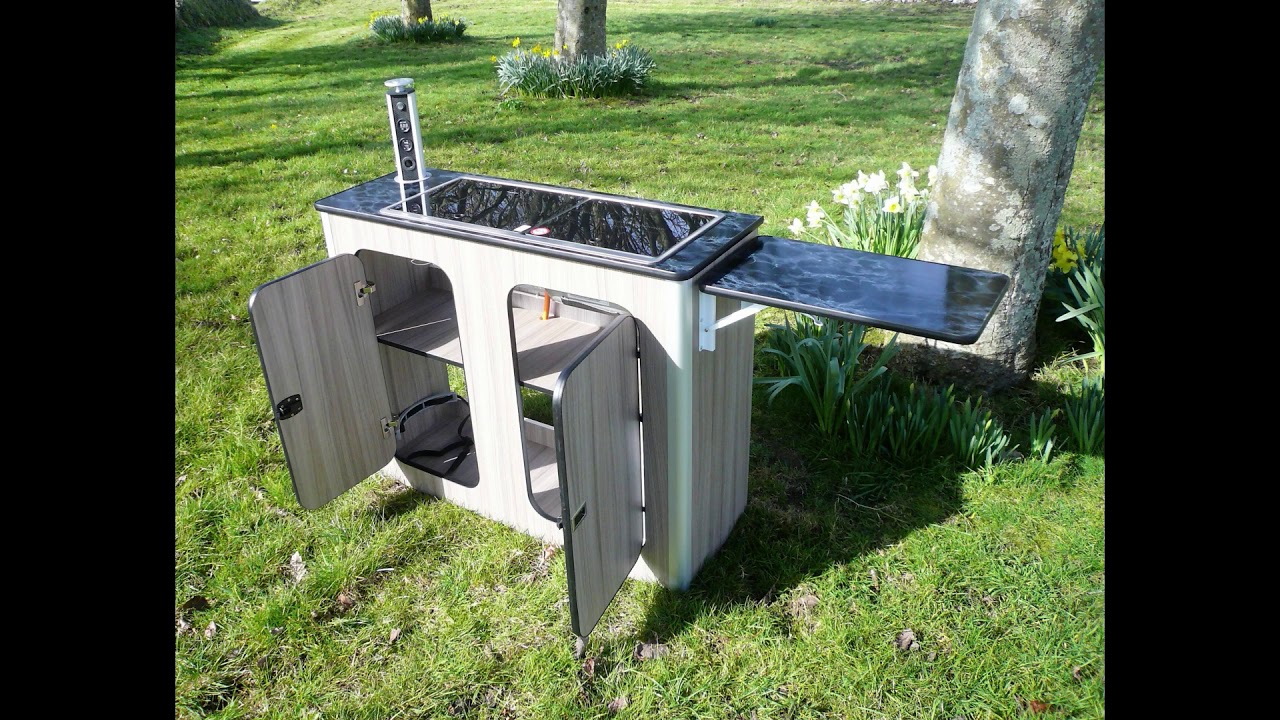 Snowdonia Campervans kitchen pod and furniture YouTube