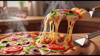 Episode 2 — Veg Italian Pizza 🍕 | From Dough to Cheese Pull screenshot 5