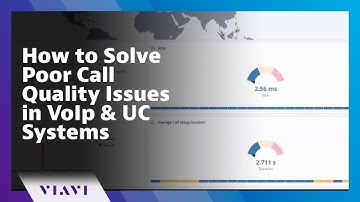 How to Solve Poor Call Quality Issues in VoIp & UC Systems