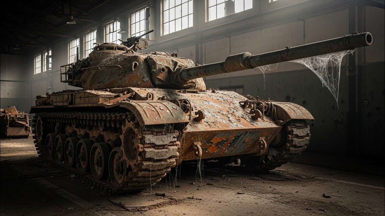 Old Military Tank Restoration 