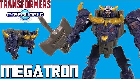 Cyber Changers Megatron Review - Transformers Cyberworld