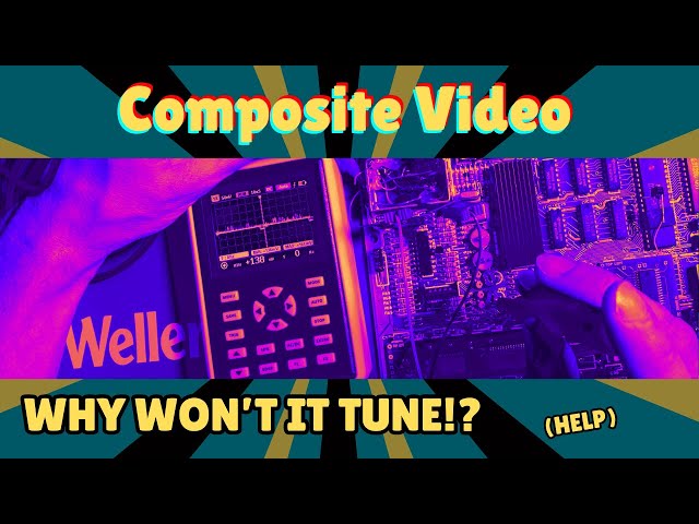 Composite Video and S Video - ZX Spectrum Issue Two Deep (ish