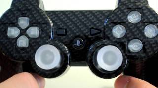 MrModz: Carbon Fiber PS3 Modded Controller w/ LED buttons