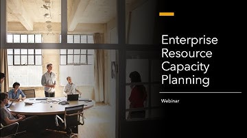 Enterprise Resource Capacity Planning
