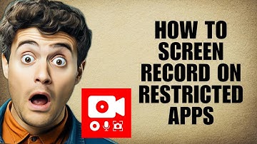 How to Screen Record on Restricted Apps - Fix Black Screen 2025