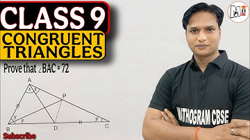 ABC is a triangle in which ∠B = 2C. D is a point on BC such that AD is bisector of ∠BAC and AB = CD