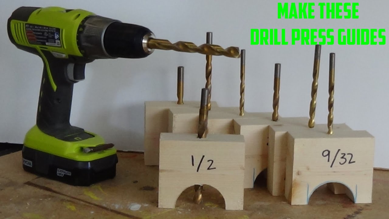 Drill Perfect Holes Every Time | Simple Drill Guides