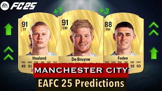 EAFC 25 / MANCHESTER CITY PLAYER RATINGS / (FIFA 25) 🔥 ft. De Bruyne, Haaland, Foden…