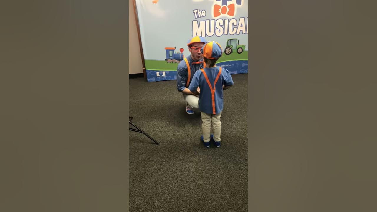 Meet and greet with Blippi YouTube