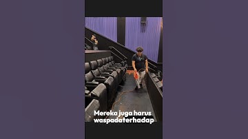 Rahasia Gelap Petugas Kebersihan Bioskop! #feedshorts