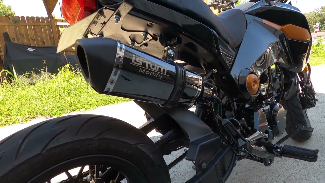 grom exhaust mod
