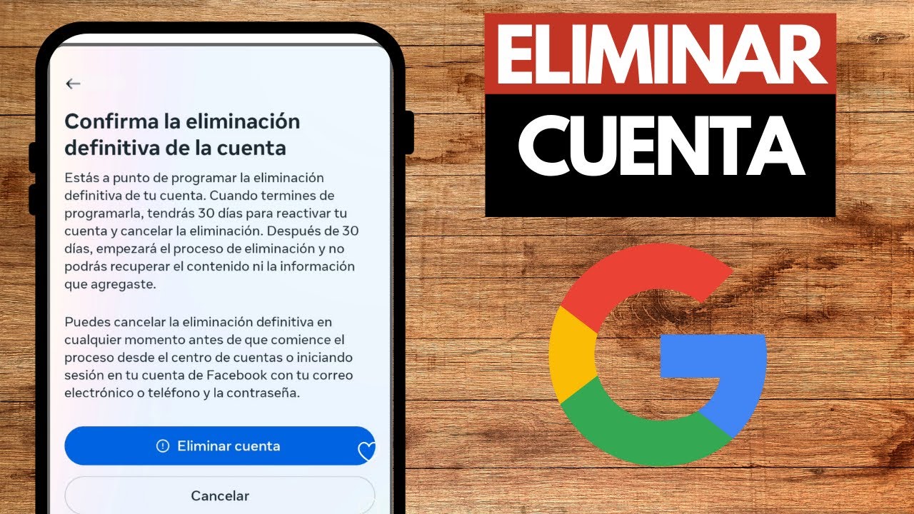 Cómo ELIMINAR UNA CUENTA DE GOOGLE DE UN CELULAR - YouTube