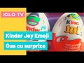 Kinder Joy Emoji, Surprise eggs opening videos for children