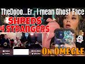 Ghost Face (AKA TheDooo) SHREDS for strangers on Omegle REACTION | Just Jen Does TheDooo 😬