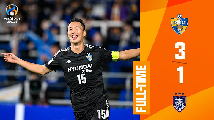 #ACL - Full Match - Group I | Ulsan Hyundai FC (KOR) vs Johor Darul Ta'zim (MAS)