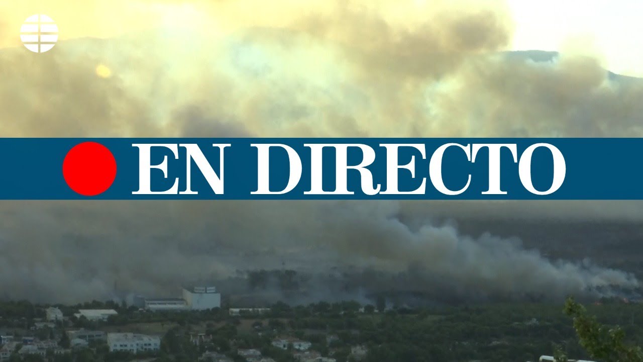 DIRECTO GRECIA | Peligroso incendio cerca de una zona industrial
