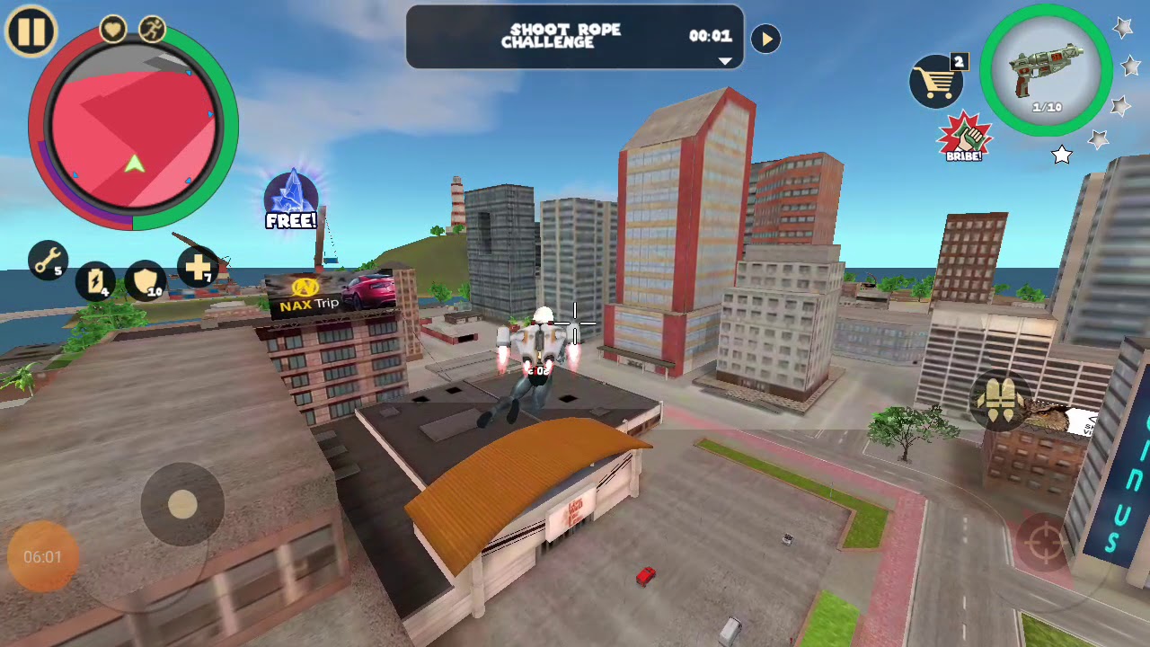 rope Hero gameplay - YouTube