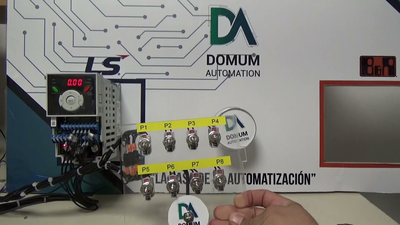 Como programar un variador de frecuencia LS IG5A - Basico 2