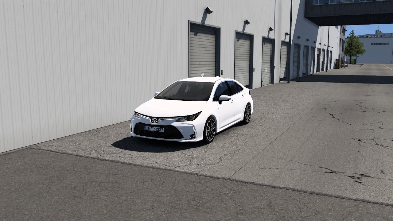 ETS2.1.58 | Toyota Corolla Sedan 2024 POV Drive  | #eurotrucksimulator2