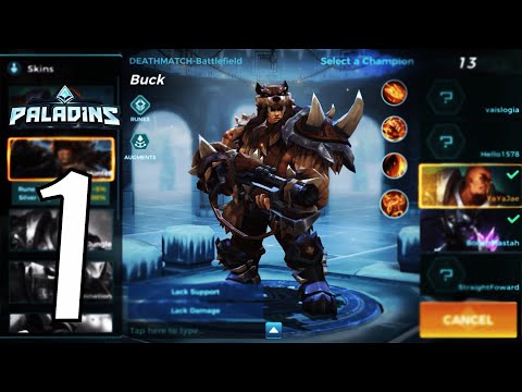 Paladins Strike - Gameplay Part 1  (iOS, Android)