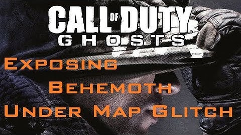 Exposing Ghosts Glitches | Behemoth Under Map Glitch