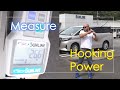 How much weight is loaded on your hooking?