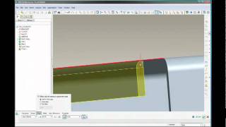 Pro_ENGINEER WildFire 4.0 Sheetmetal Part 1.flv