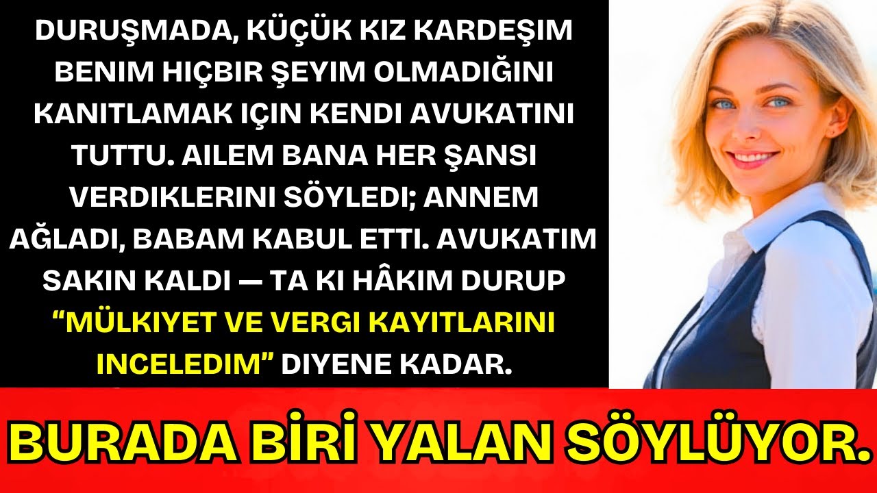 Duruşmada Beni Parasız Dediler, Aileler Ağladı—Ta Ki Hakim Durup Yalanı Görünceye Kadar