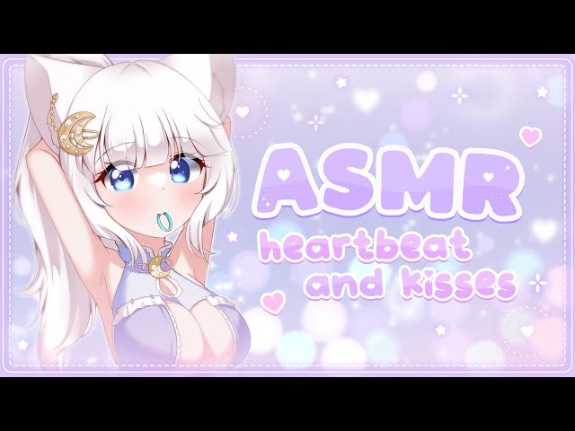 【3DIO ASMR】 Heartbeat & Kisses ♡
