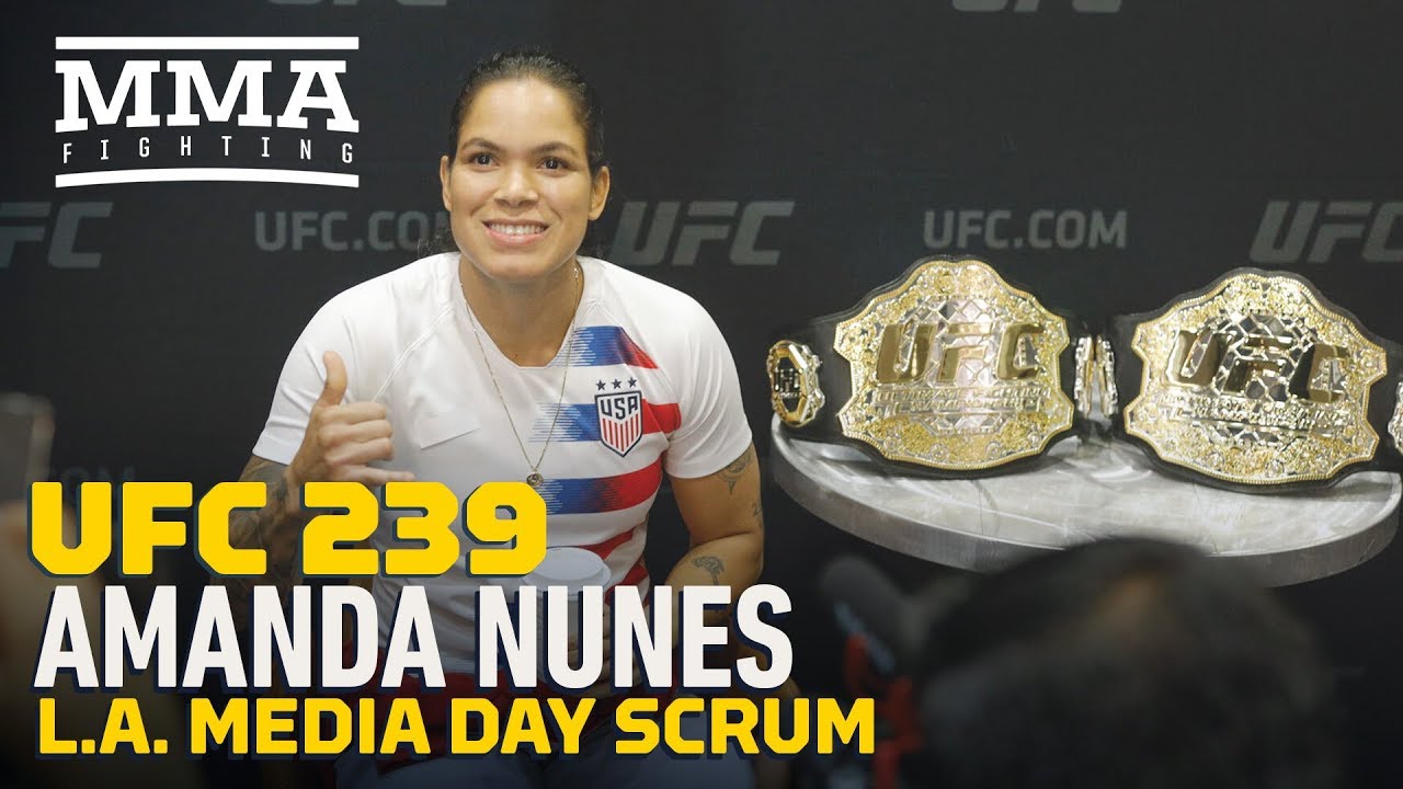 UFC 239: Amanda Nunes Says Dana White Predicted She Would Beat Cris Cyborg - MMA Fighting