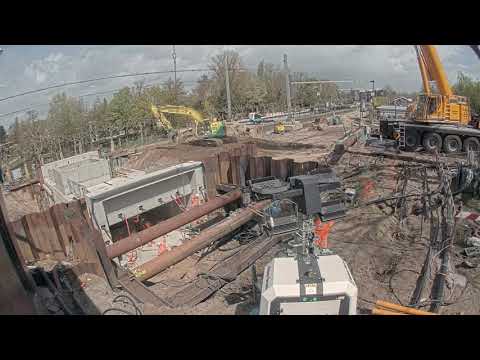 Nieuwe reizigerstunnel station Gorinchem