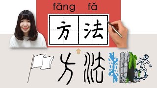 【NEW HSK3】#HSK4#_方法/fangfa_(method)How to Pronounce/Say/Write Chinese Vocabulary/Character/Radical
