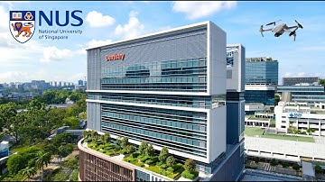 NUS campus tour with a drone (📍Kent Ridge campus of National University of Singapore )